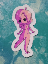 Load image into Gallery viewer, Pink Goo Girl Monster Series Sticker
