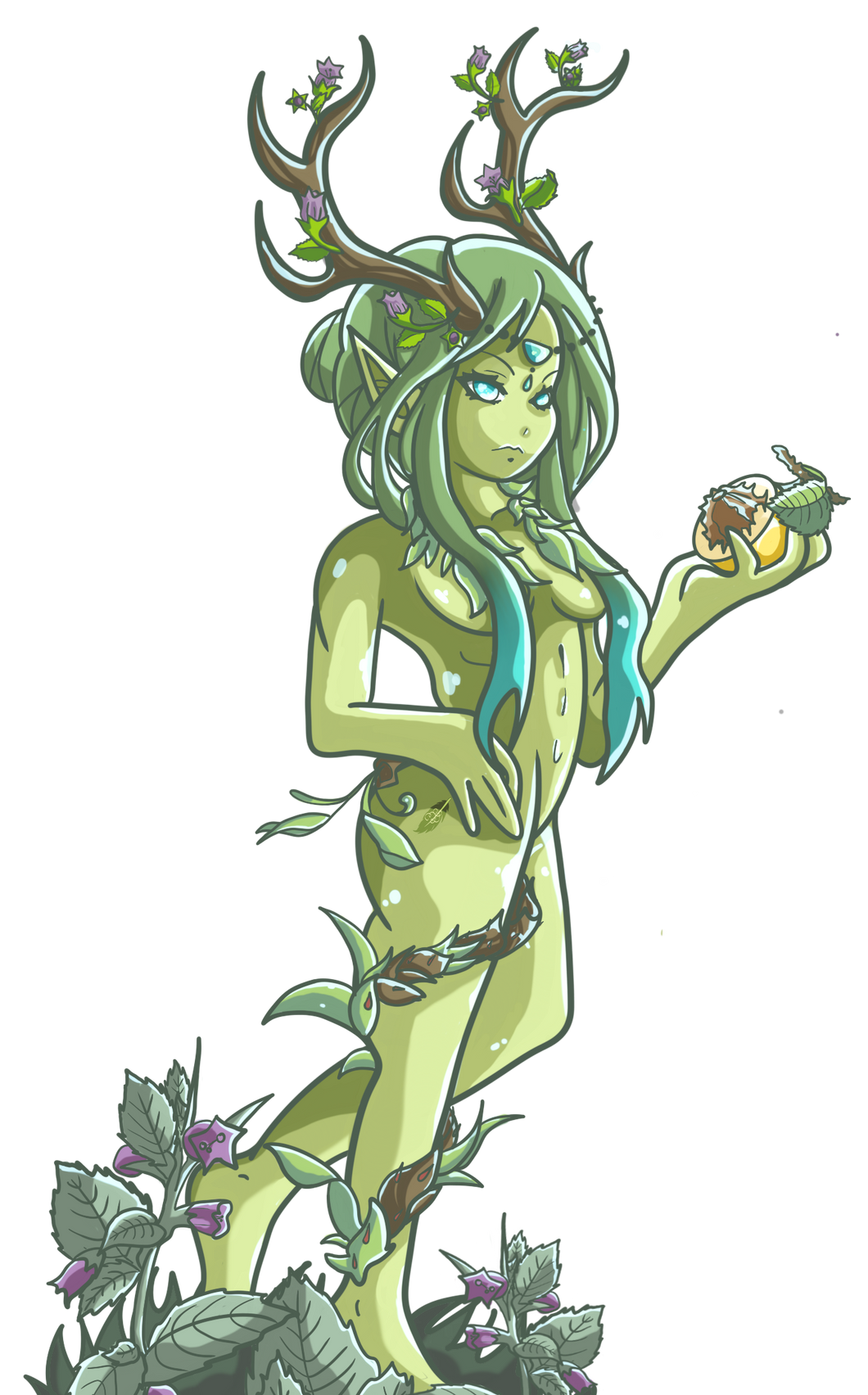 Poison Nymph Monster Series Sticker