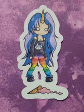 Load image into Gallery viewer, Unicorn ice cream Monster Series Sticker
